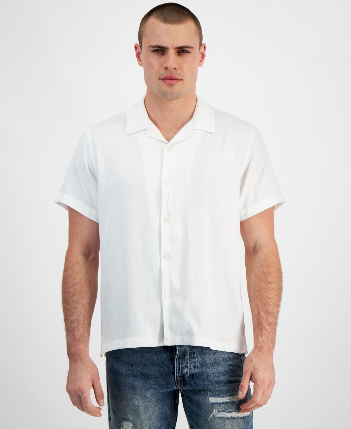 Guess Mens Roma Stripe Shirt Product Image