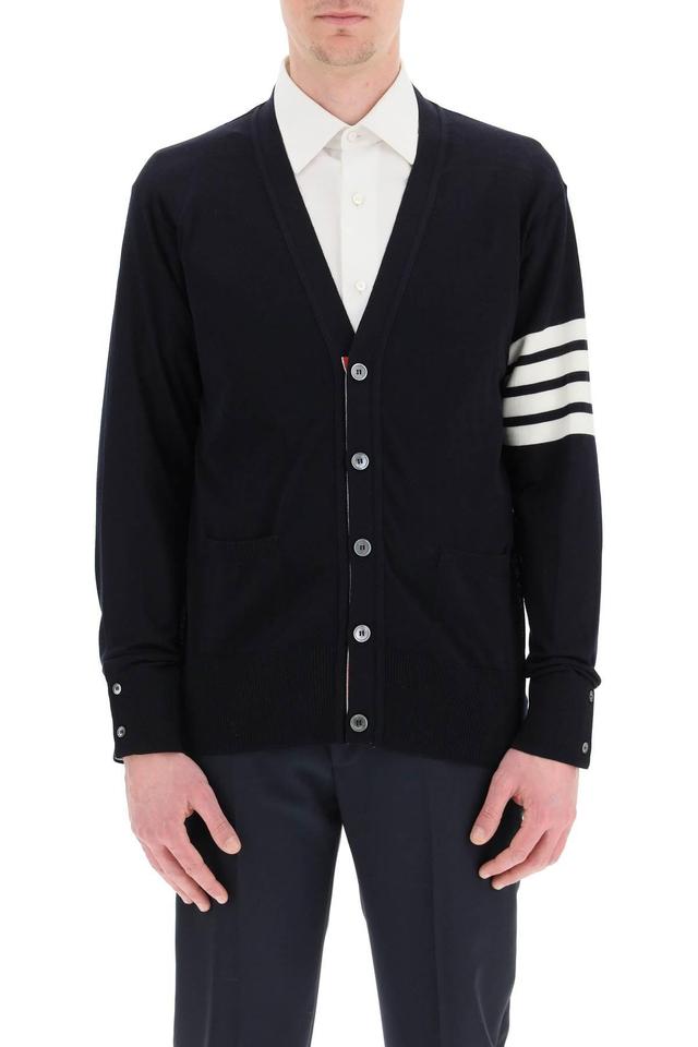 THOM BROWNE Sweaters In Blue Product Image