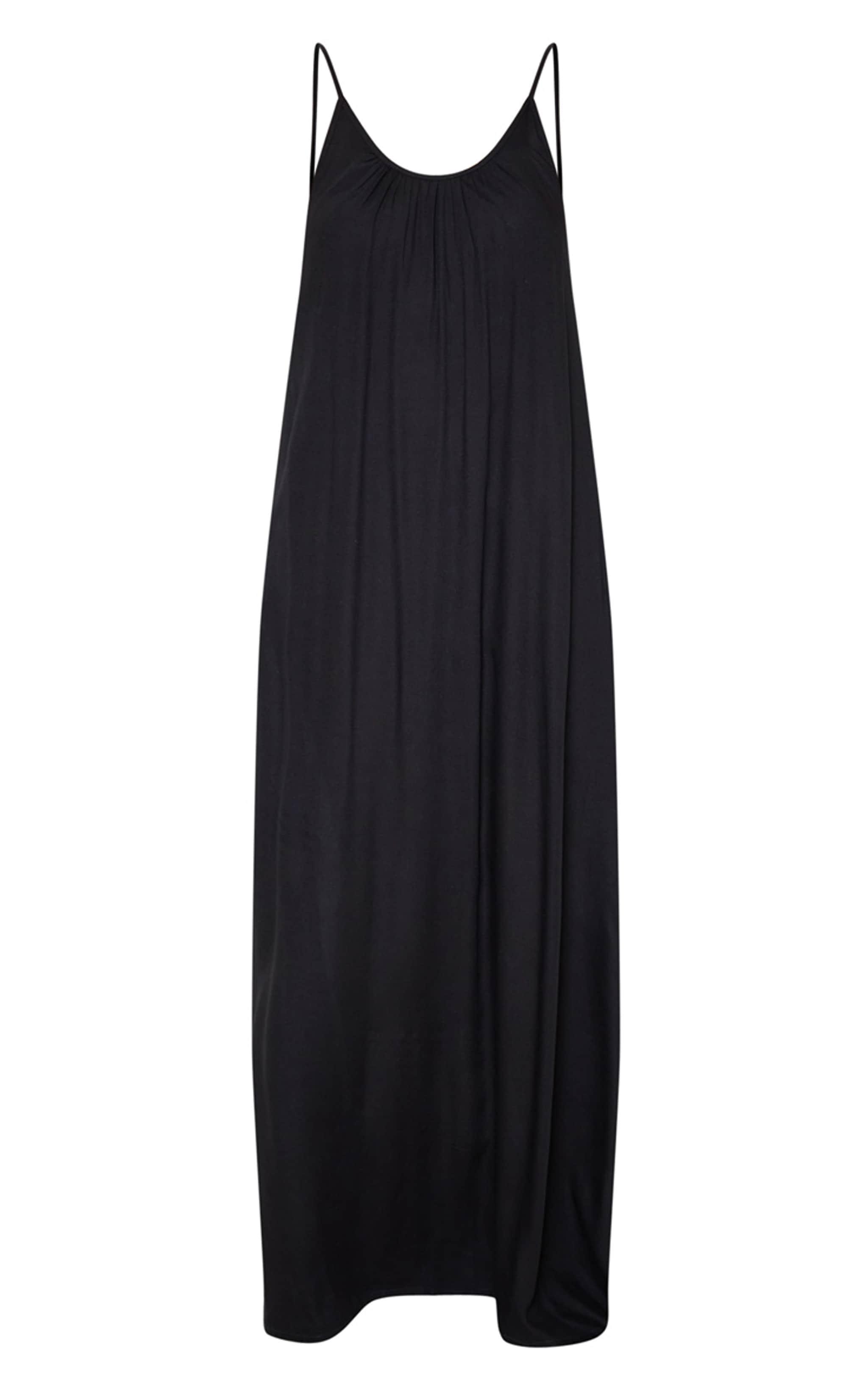 Black Low Back Oversized Maxi Beach Dress Product Image