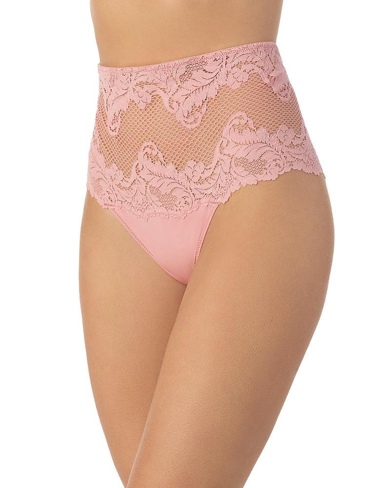 Le Mystere Womens Lace Allure Thong Product Image