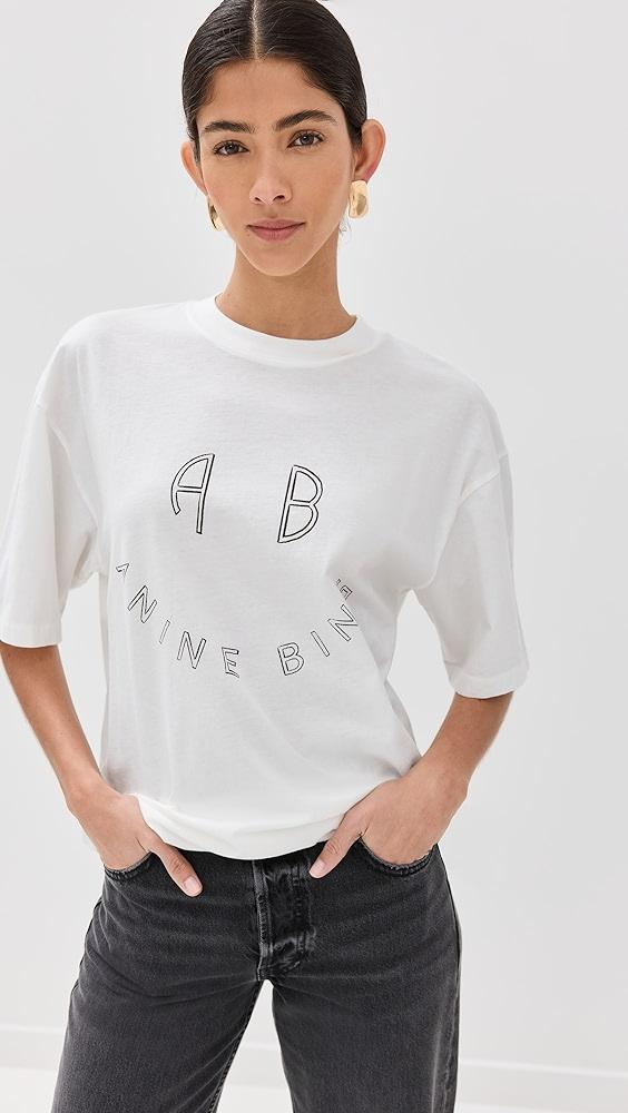 ANINE BING Smiley Kent Tee | Shopbop product image