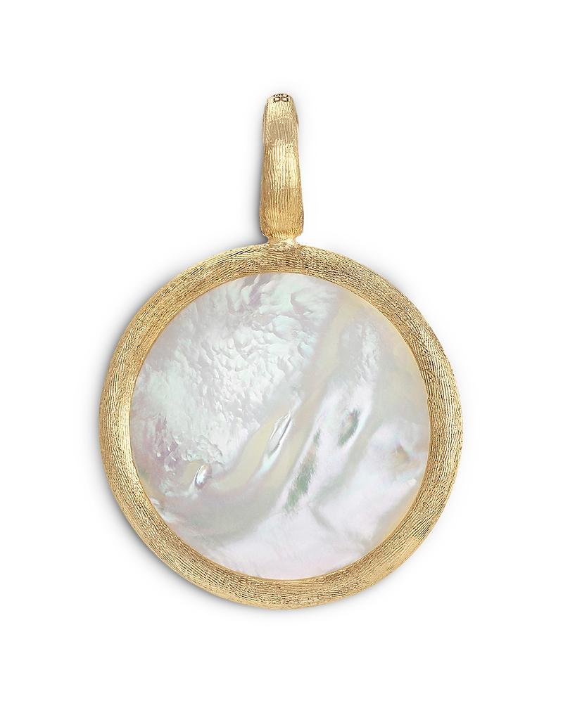 Womens Jaipur 18K Yellow Gold & Mother-Of-Pearl Pendant Product Image