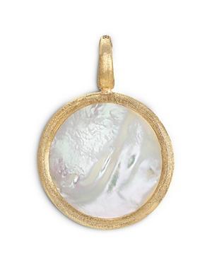 Womens Jaipur 18K Yellow Gold & Mother-Of-Pearl Pendant Product Image