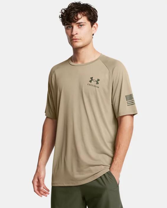 Mens UA Tech Freedom Short Sleeve T-Shirt Product Image