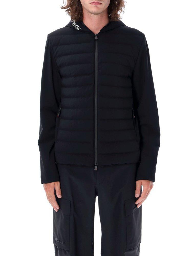 MONCLER Men's Zipup Cardigan In Black Product Image