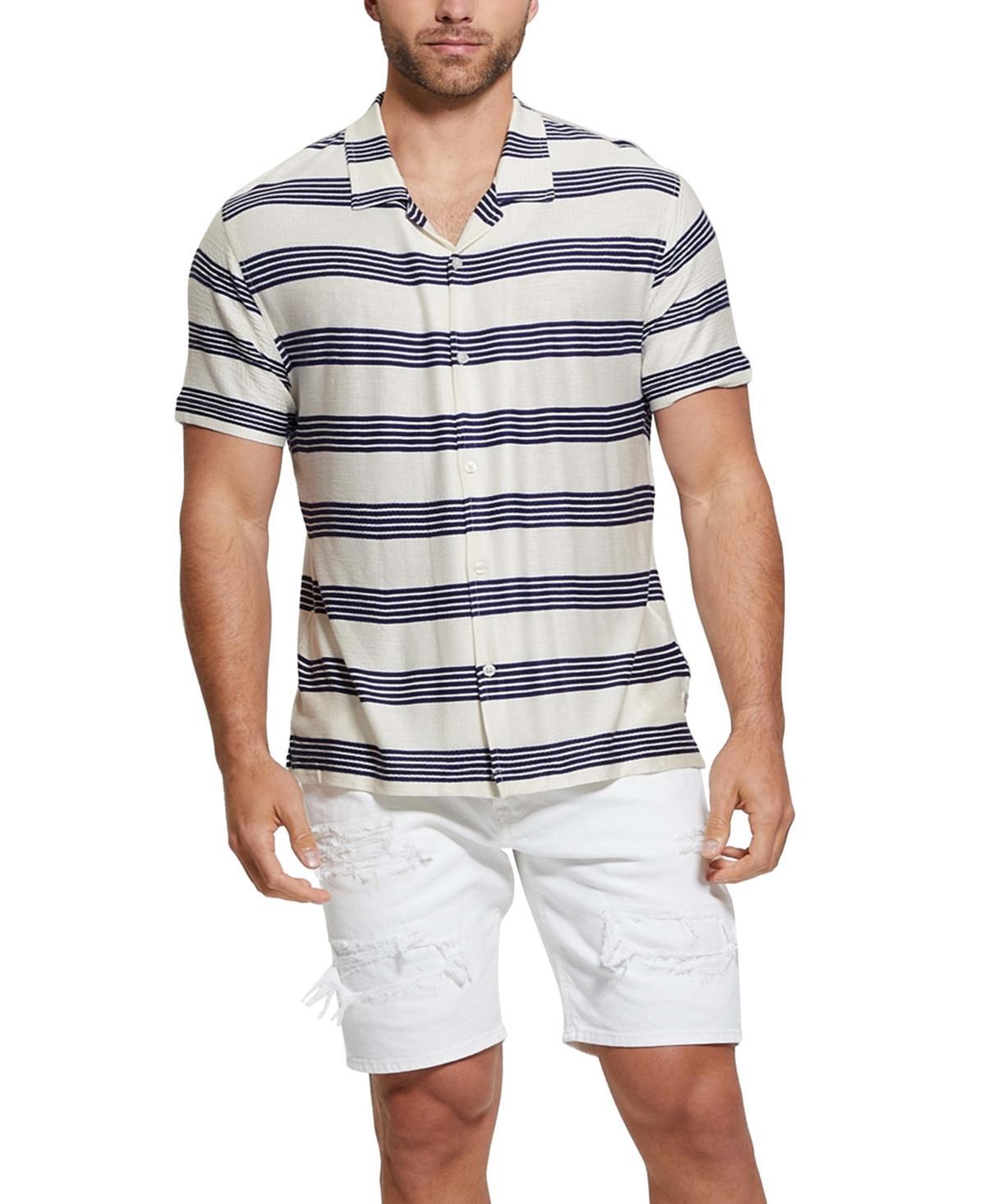 Men's Zuma Stripe Short-Sleeve Button-Down Shirt  Product Image