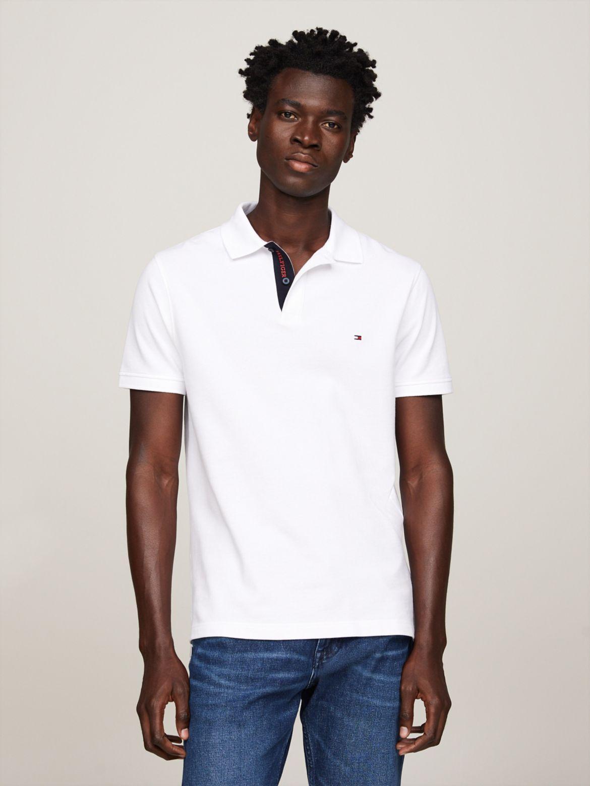 Tommy Hilfiger Men's Regular Fit Monotype Placket Polo Product Image