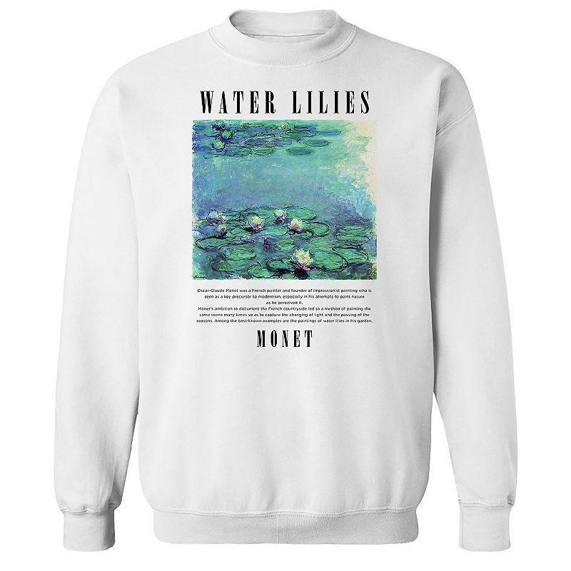 Mens apoh - Water Lillies Graphic Sweatshirt Product Image