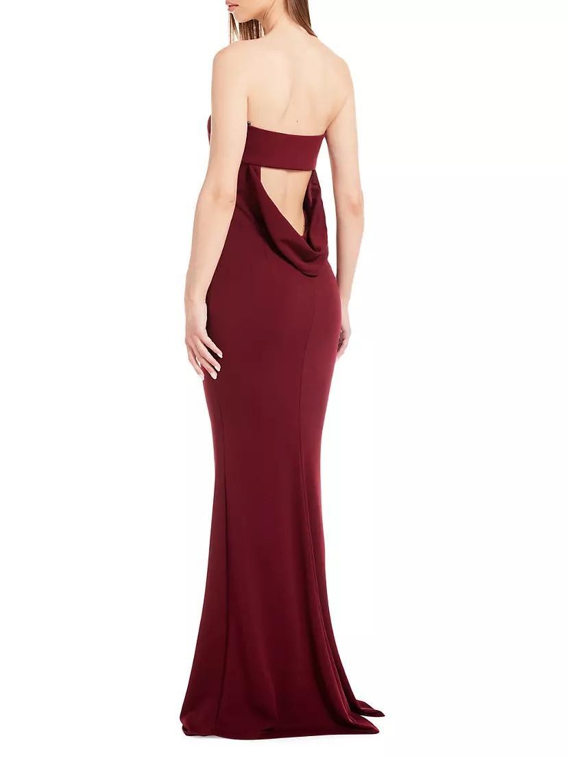 Mary Kate Cowl-Back Gown Product Image