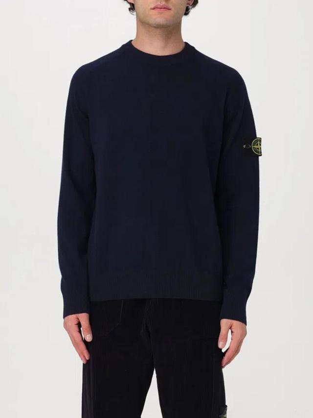 STONE ISLAND Sweater  Men Color Blue In Blau Product Image