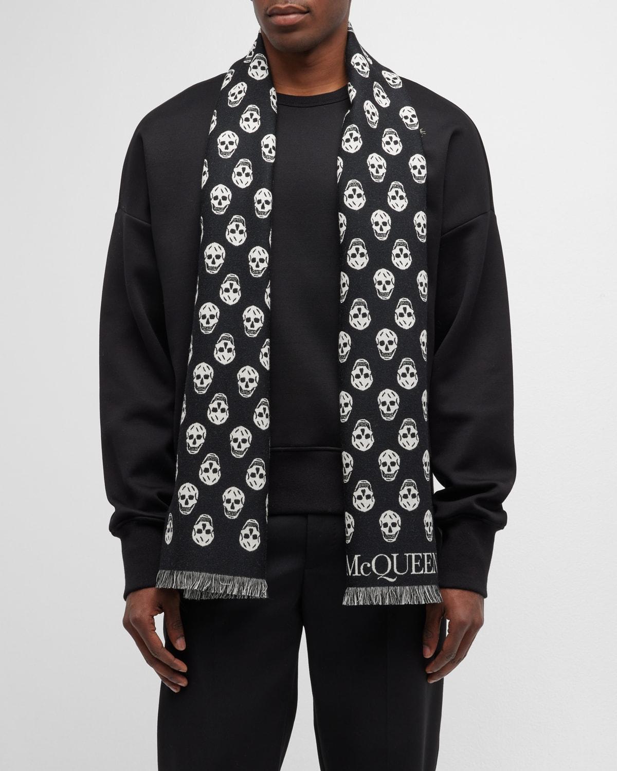 Mens Reversible Wool Scarf Product Image