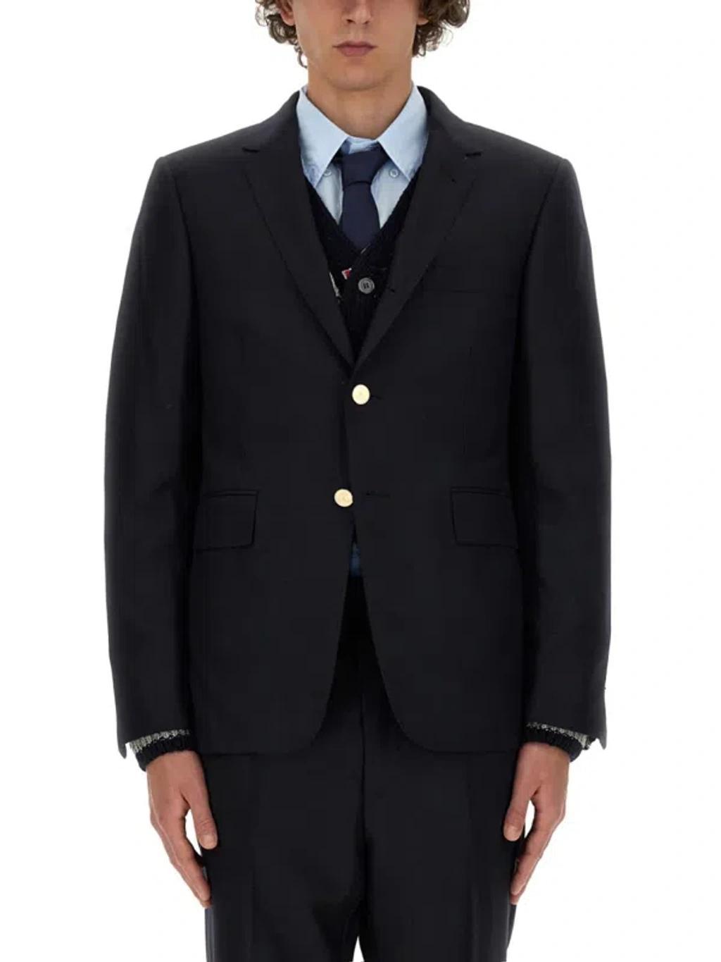 Classic Jacket In Blue Product Image