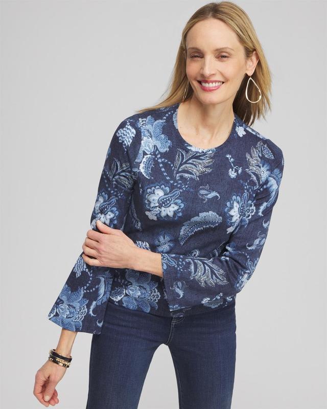 Floral Long Sleeve Tee Product Image