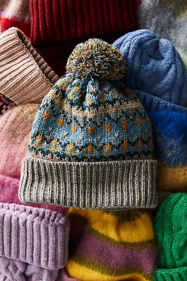 First Frost Fairisle Pom Pom Beanie Product Image