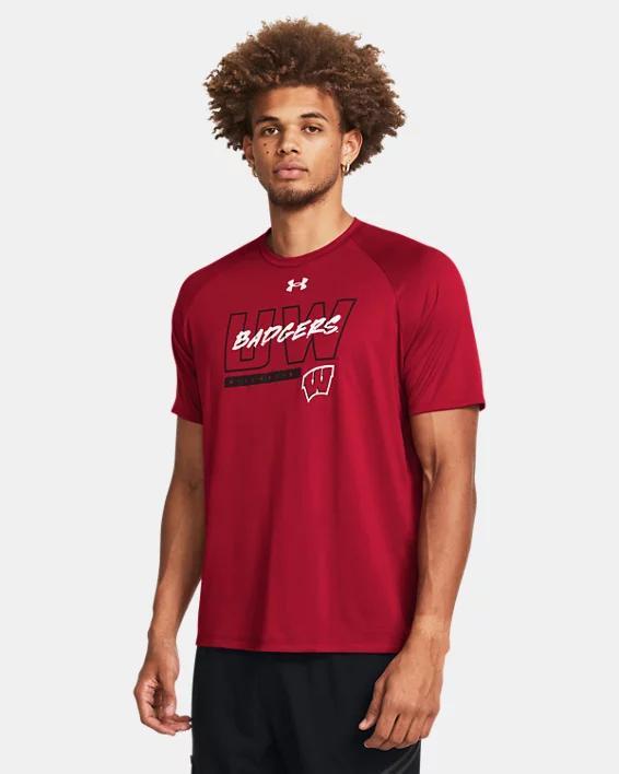 Mens UA Tech Collegiate Short Sleeve Product Image