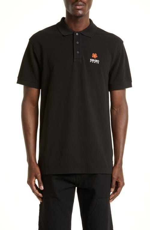 Mens Logo-Embroidered Polo Product Image