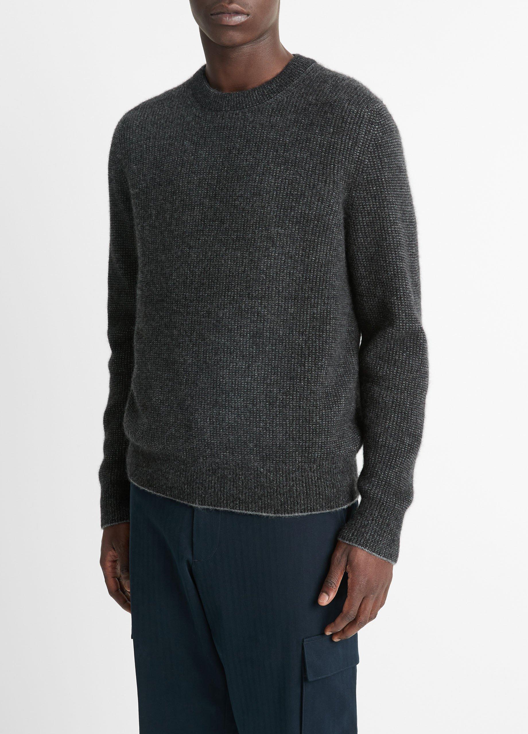 Plush Cashmere Thermal Crew Neck Sweater Product Image