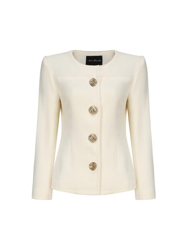 Lisette Blazer (Ivory) Product Image