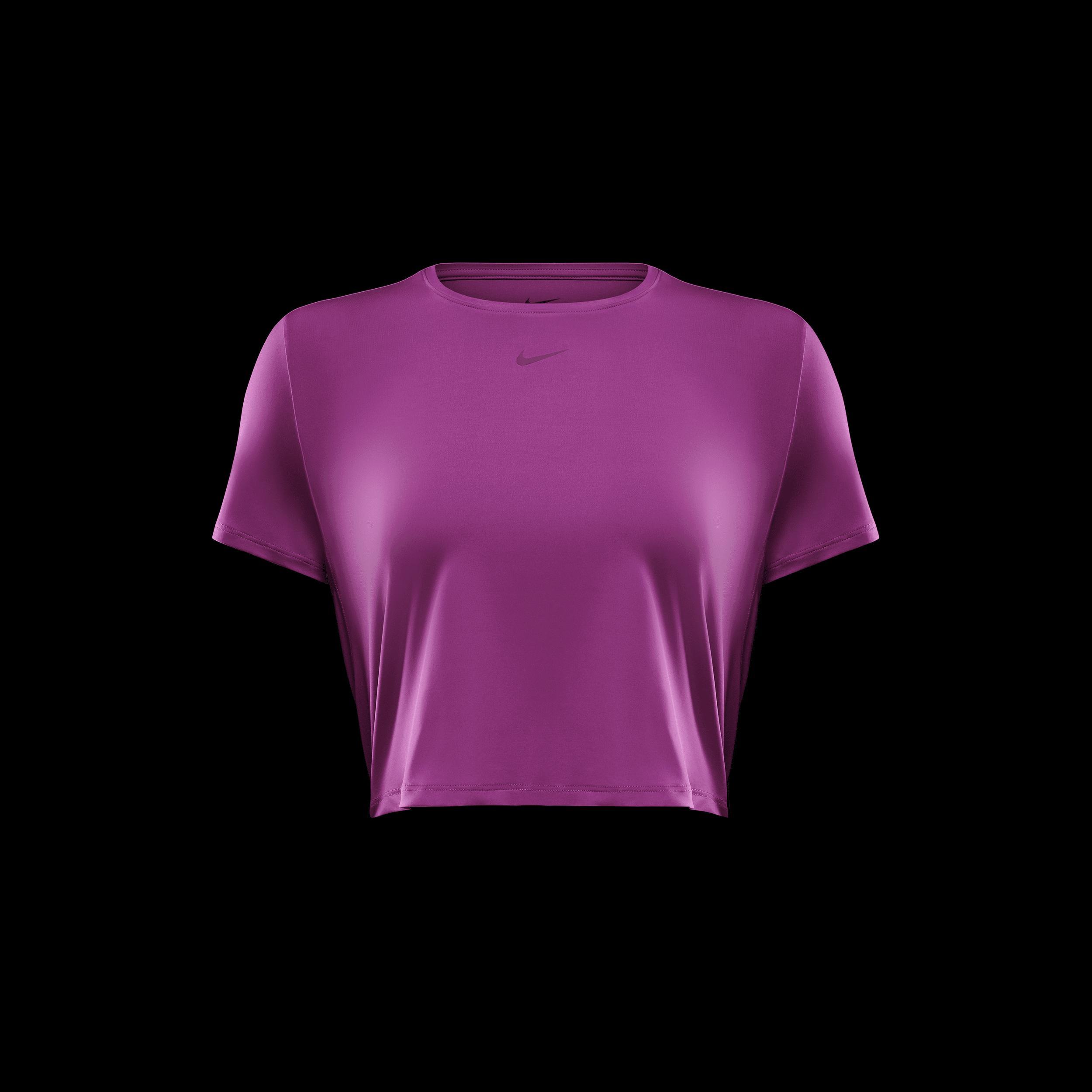 Nike Women's One Classic Dri-FIT Short-Sleeve Cropped Top Product Image