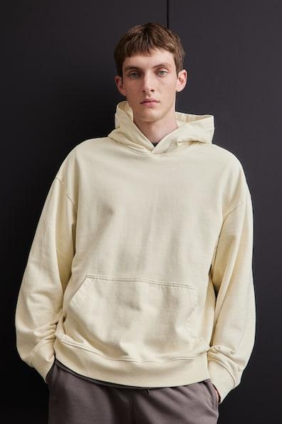 Loose Fit Washed Hoodie Product Image