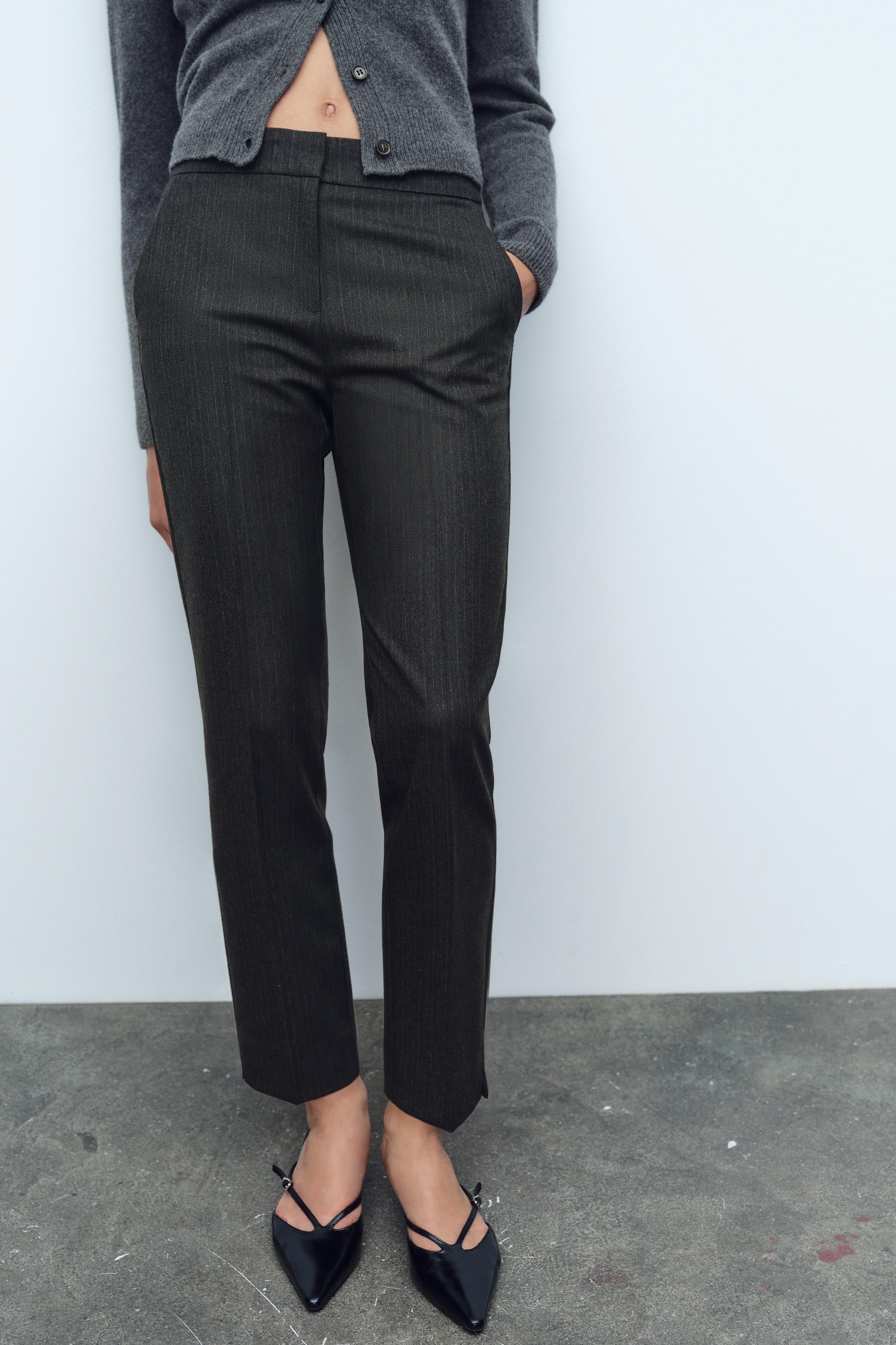 SOFT ANKLE-LENGTH PANTS Product Image