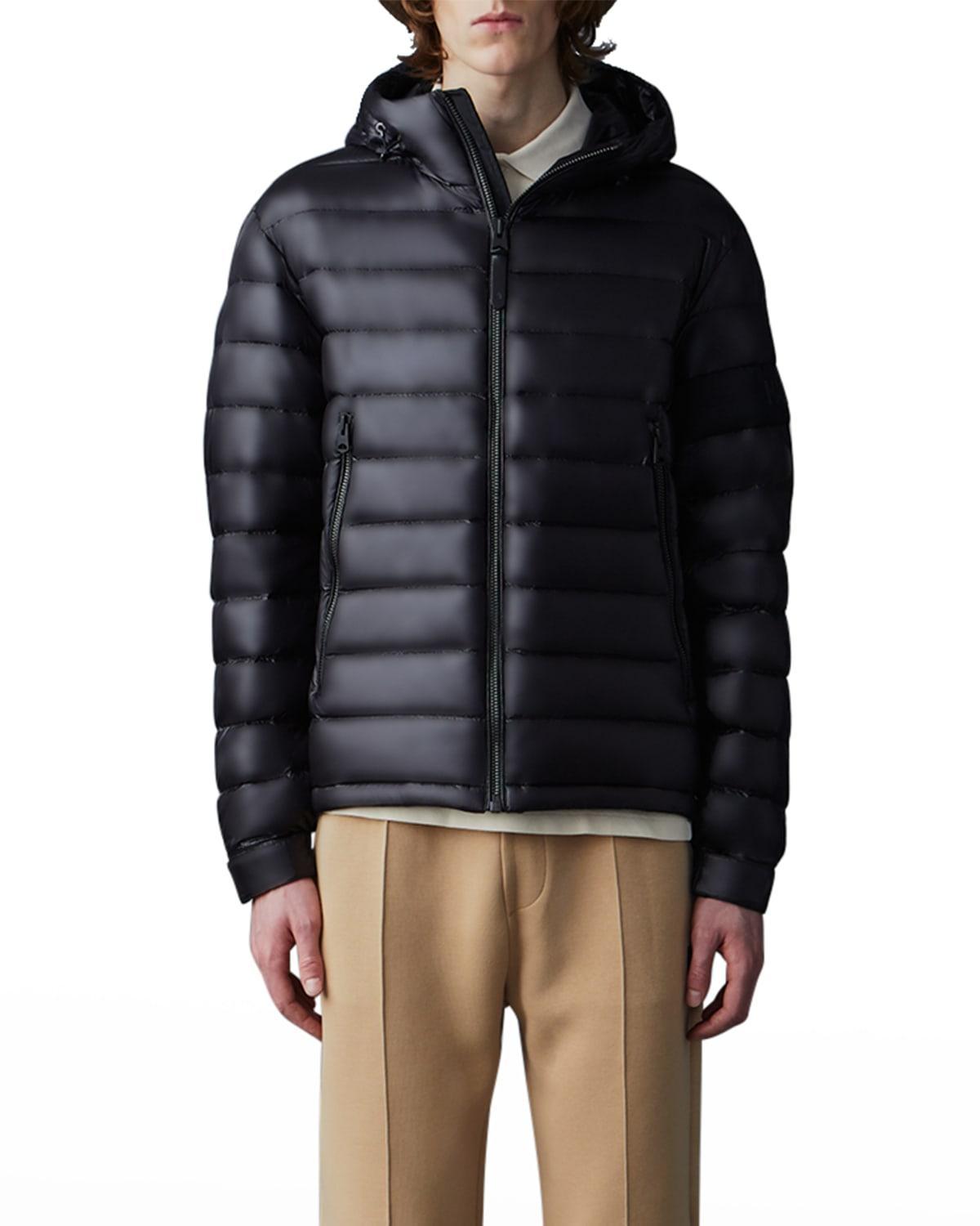 Mackage Men's Keagan Matte Puffer Jacket - Size: 44R - BLACK Product Image