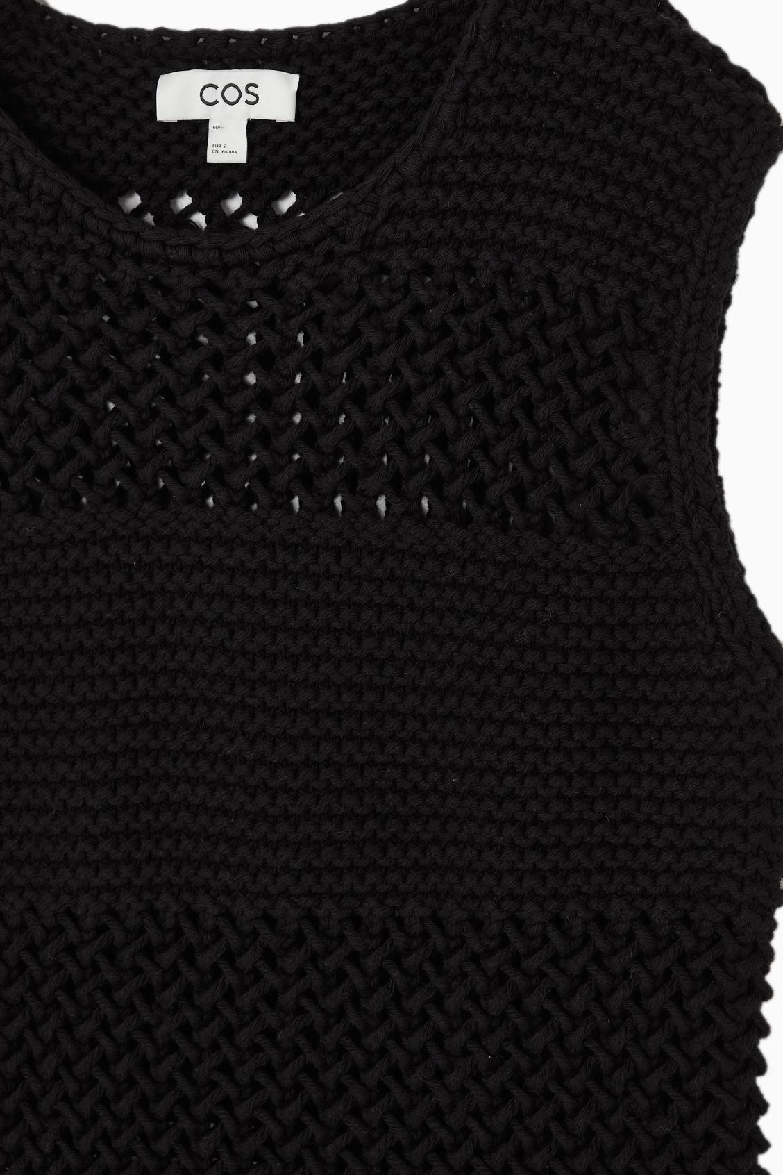 OPEN-KNIT VEST Product Image