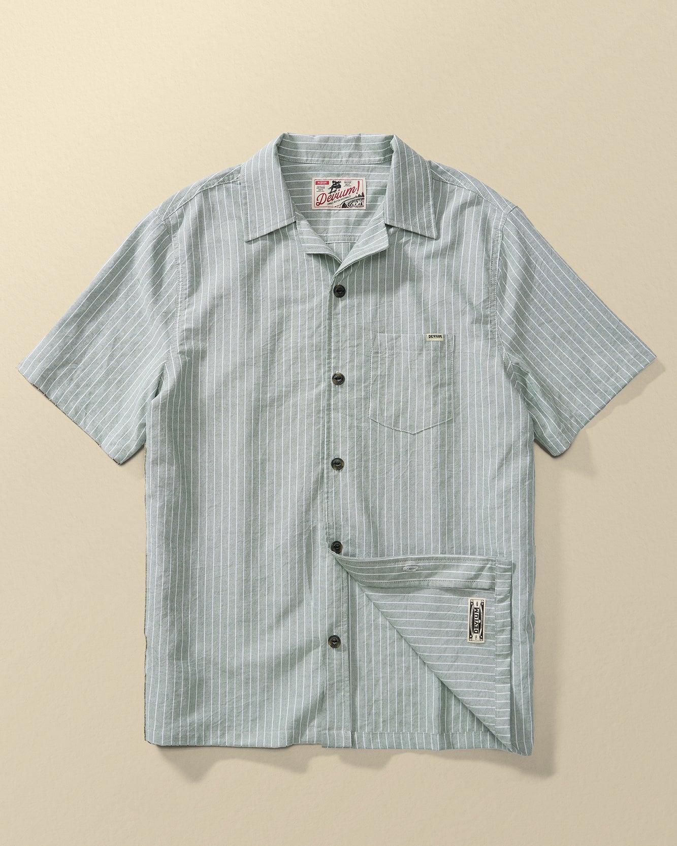 Lombard Striped Short Sleeve Shirt Product Image