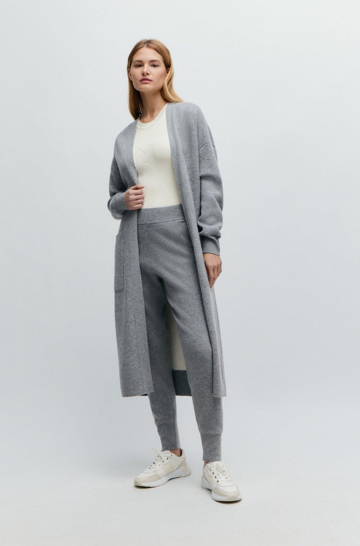 Knitted trousers in wool and cashmere Product Image