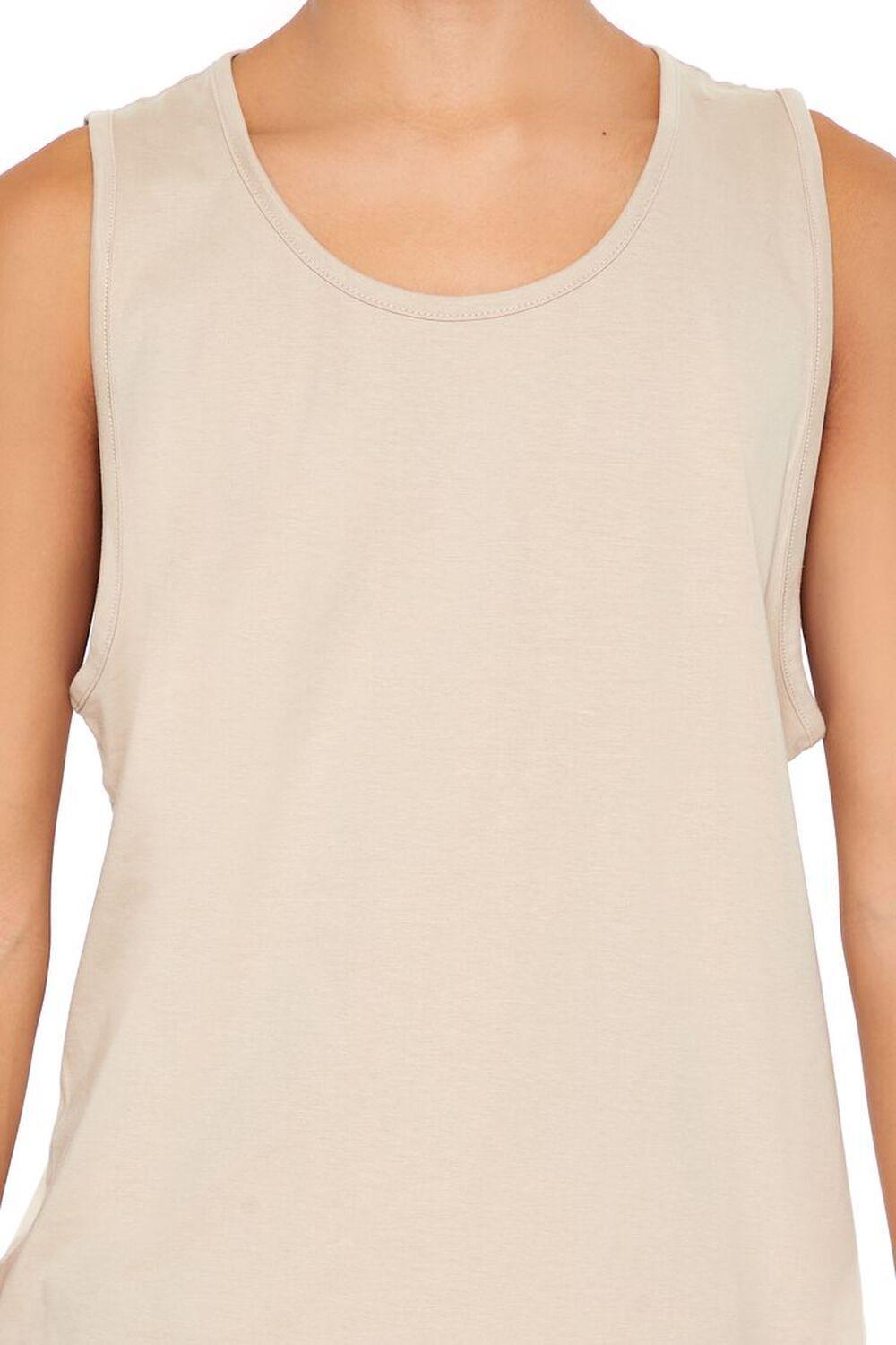 Basic Cotton Scoop Tank Top | Forever 21 Product Image