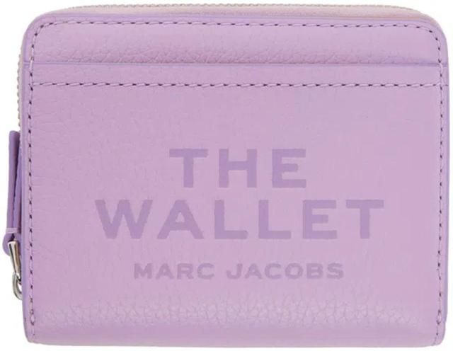 Purple 'the Leather Mini Compact' Wallet Product Image