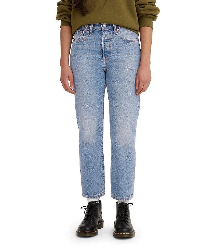 Levi's® 501 High Rise Crop Straight Jeans product image