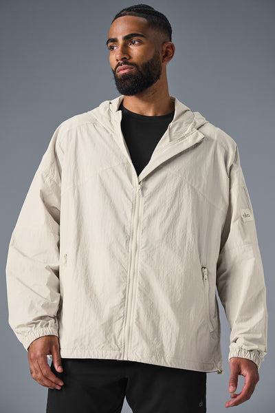 Vantage Nylon Ripstop Track Jacket - Bone Product Image