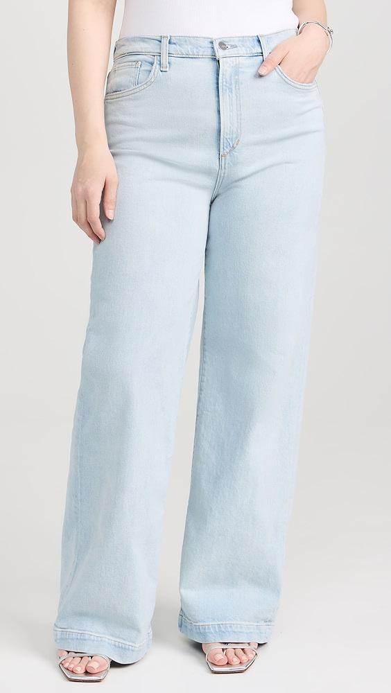 Joe's Jeans The Mia Wide Leg Trouser Hem Jeans | Shopbop Product Image