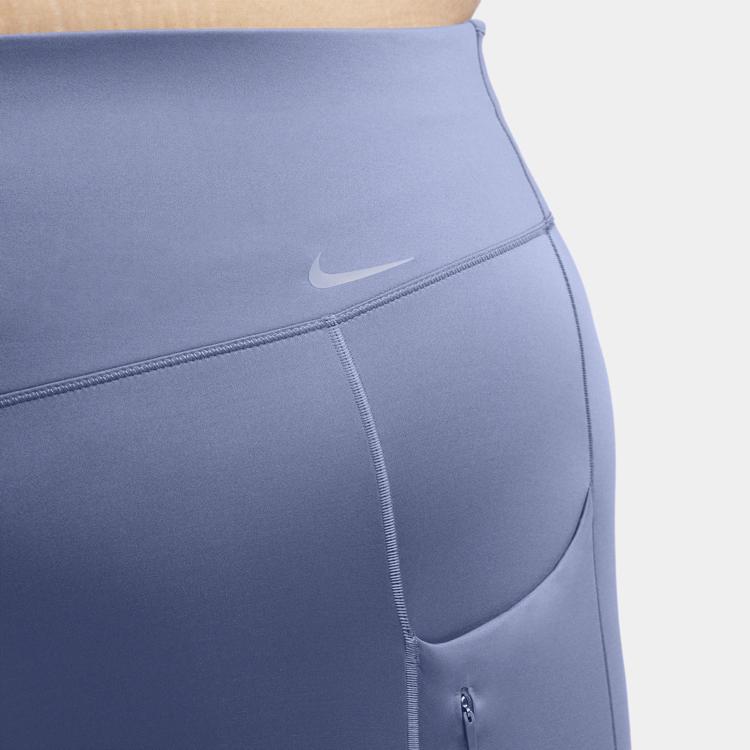 Nike Womens Go Firm-Support High-Waisted 8 Biker Shorts with Pockets (Plus Size) Product Image