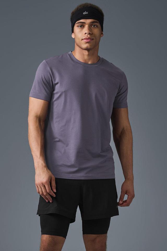 Conquer Reform Crewneck Short Sleeve - Italian Plum Male Product Image