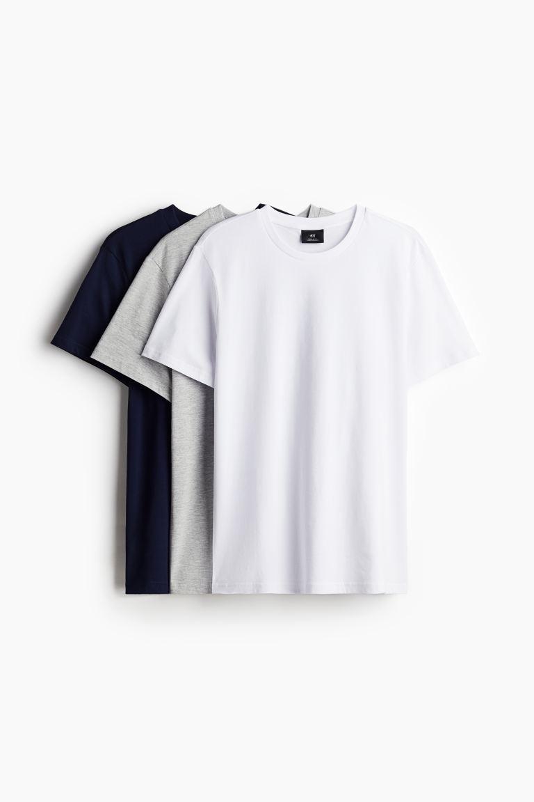 3-pack Regular Fit T-shirts Product Image