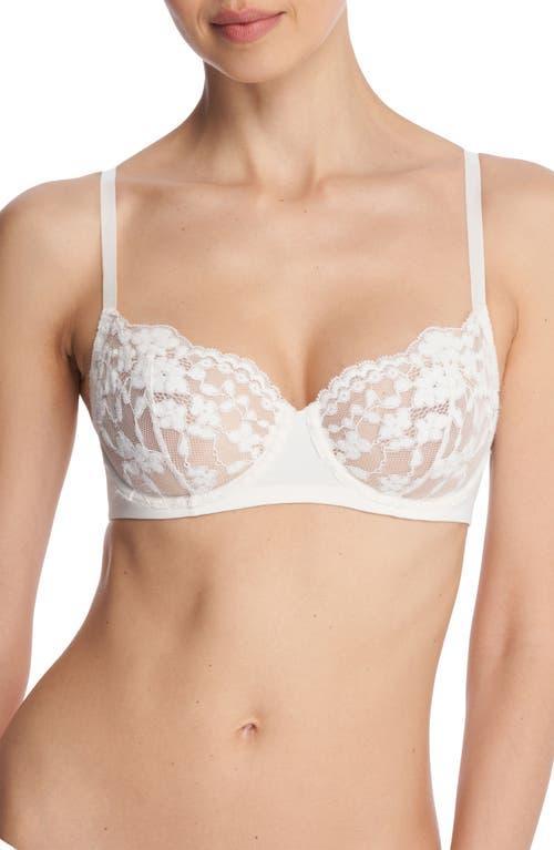 Natori Plush Romance Lace Underwire Balconette Bra Product Image