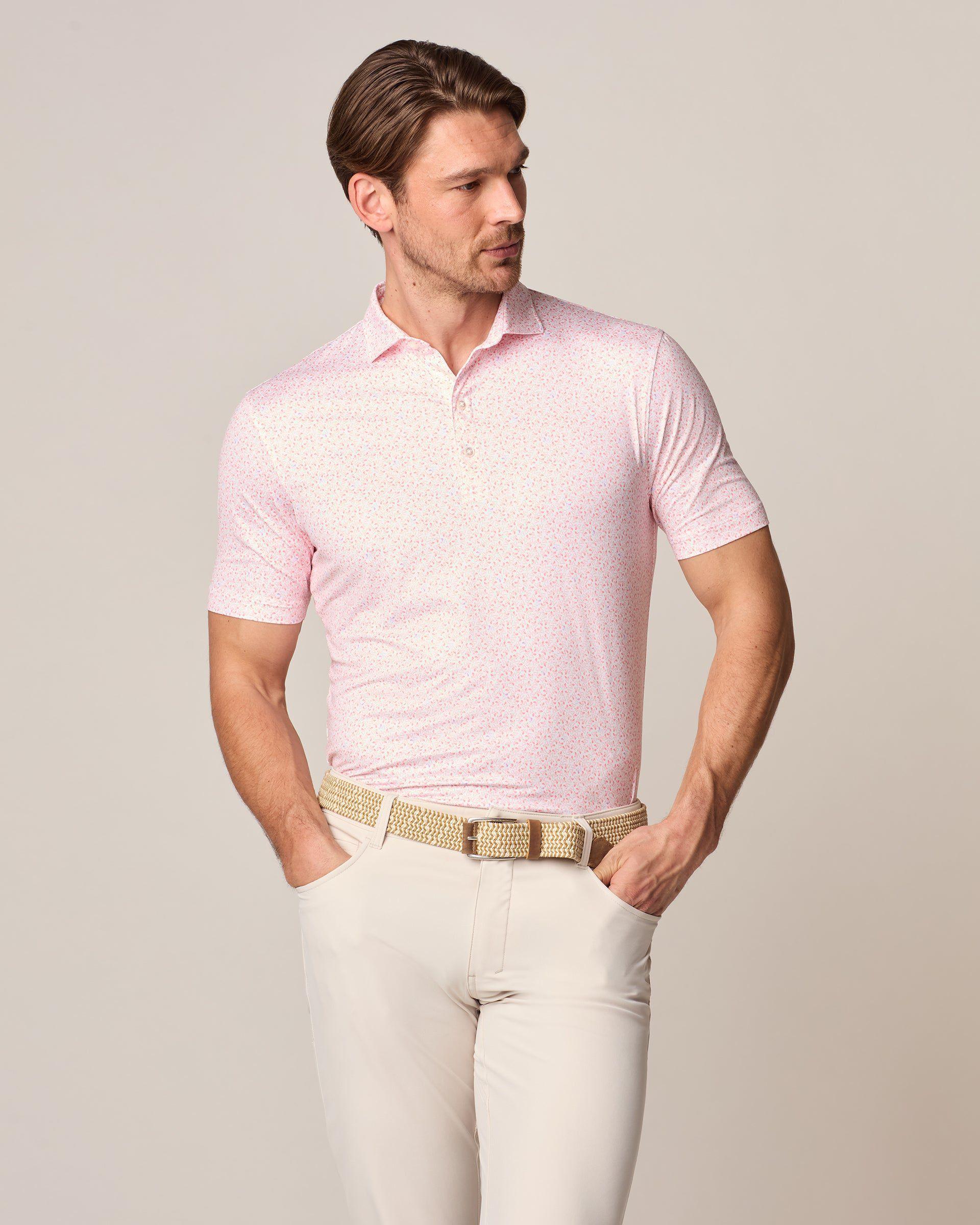 Scuttle Printed Featherweight Performance Polo Male Product Image