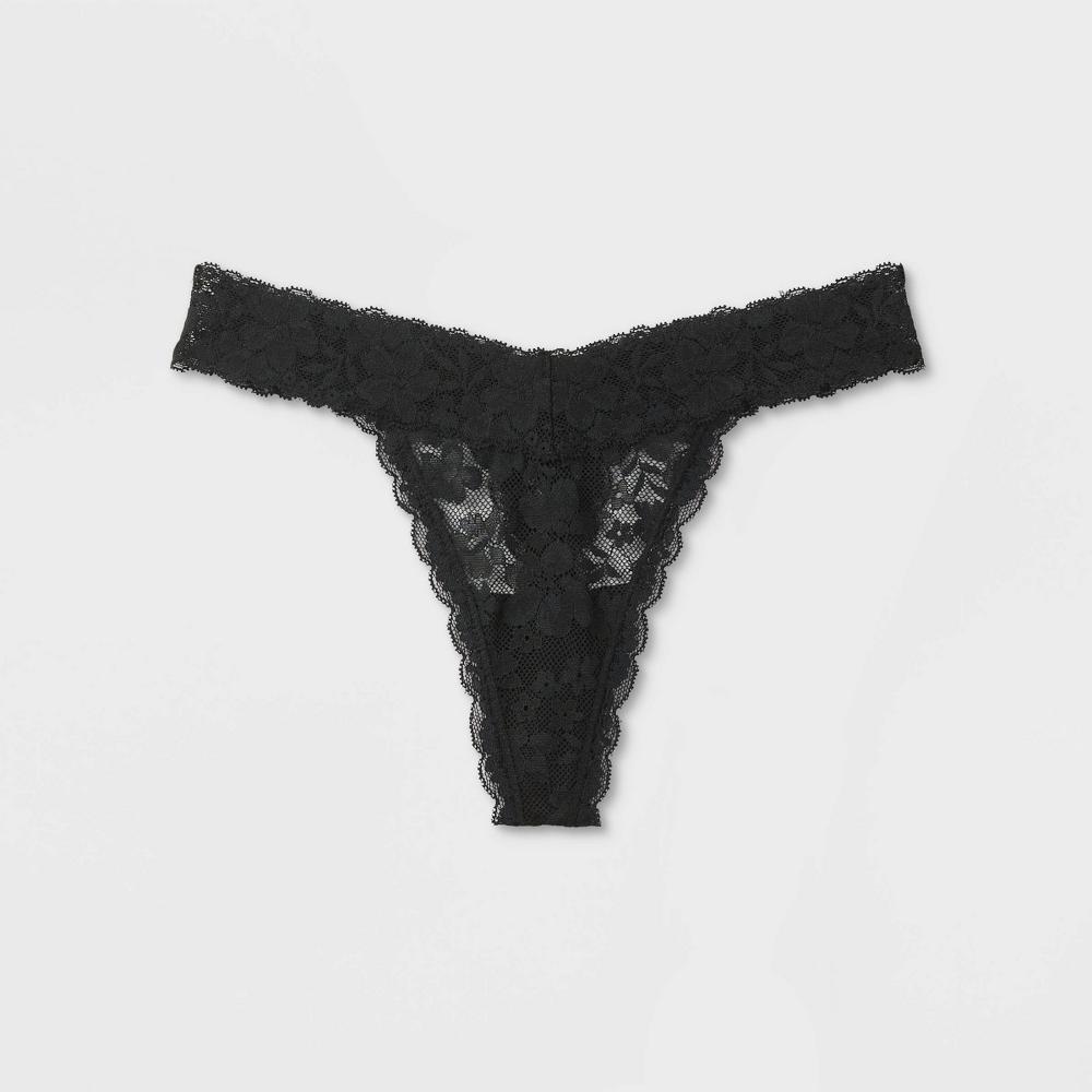 Womens Allover Lace Thong - Auden Baby XL Product Image