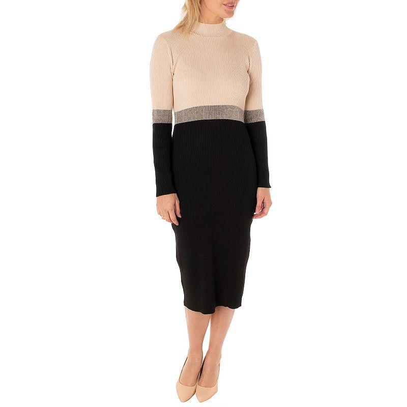 Womens Taylor Colorblock Sweater Dress Product Image