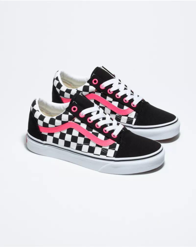 Customs Neon Pink Sidestripe Old Skool Product Image