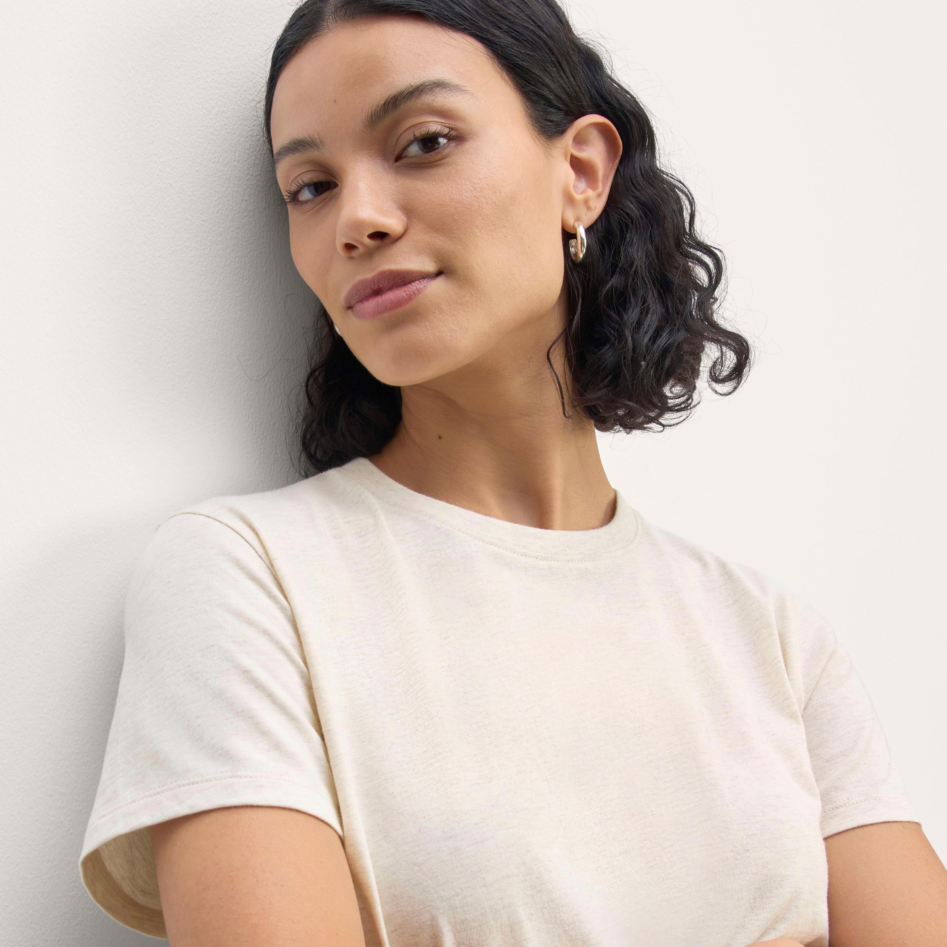 The Box-Cut Tee in Essential Cotton product image