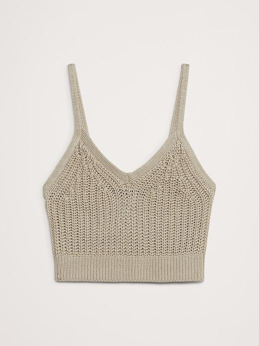 Cotton Cropped Tank Product Image