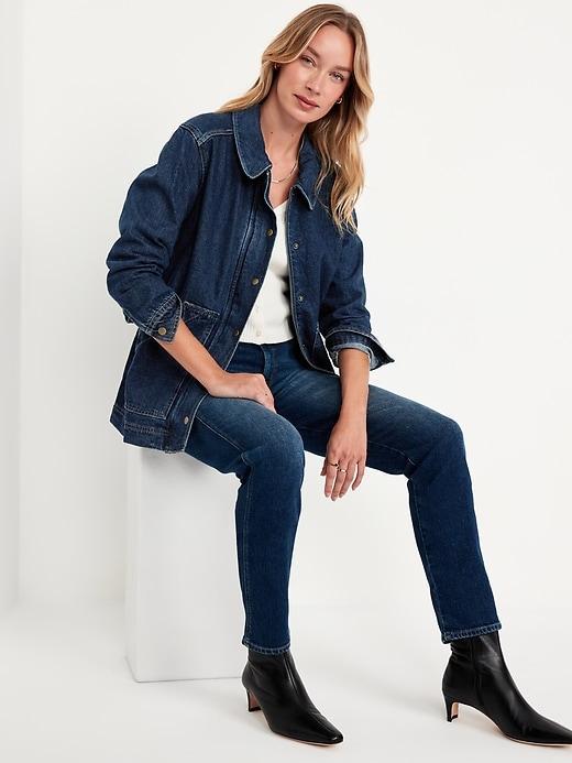 Relaxed Jean Barn Jacket Product Image