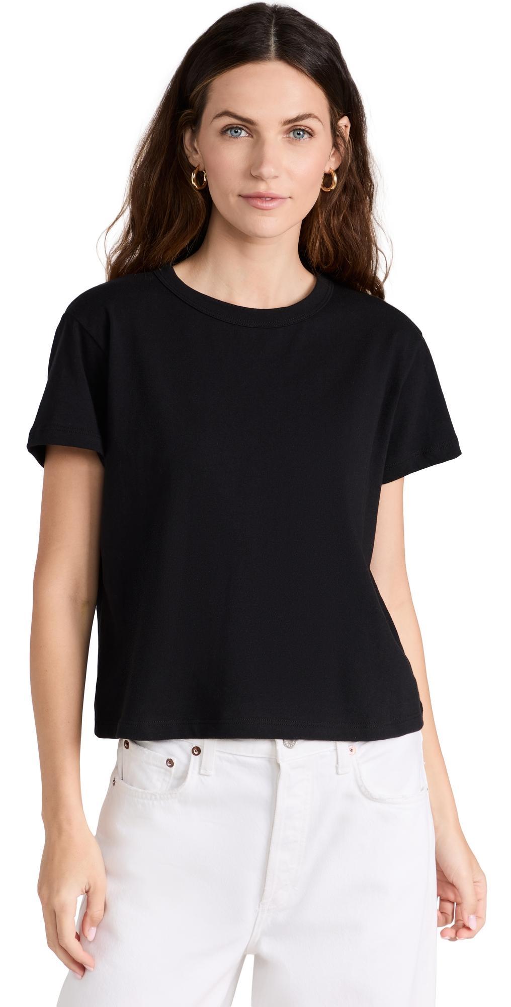 Womens Margo Cotton Cropped T-Shirt Product Image