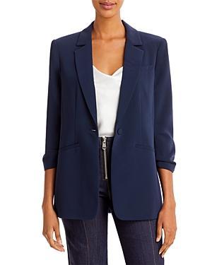 Cinq  Sept Khloe Ruched Sleeve Blazer Product Image