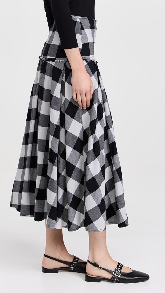 NSF Coleen Plaid Skirt | Shopbop Product Image