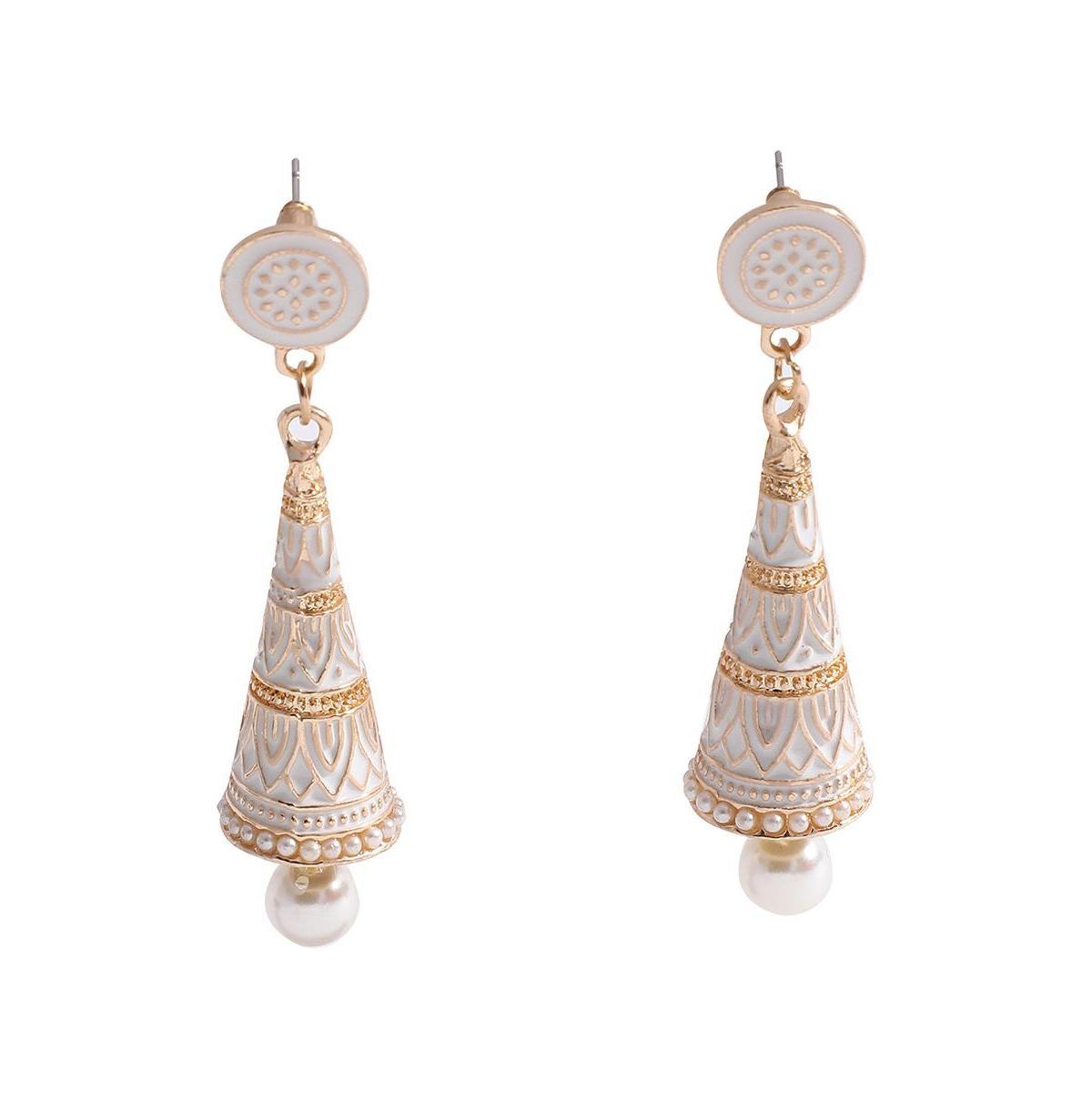 Sohi Womens Cone Drop Earrings Product Image