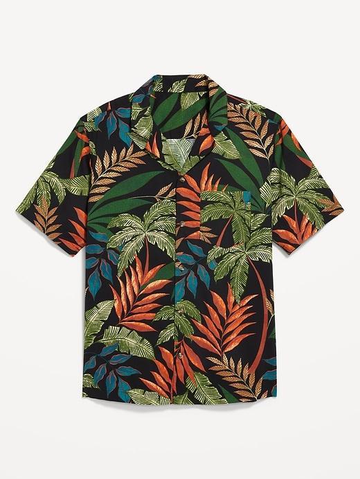 Short-Sleeve Camp Shirt Product Image